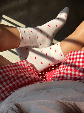 Heart Sneaker Sock