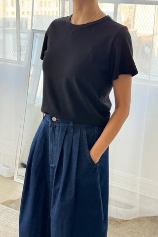 Little Boy Tee in Black