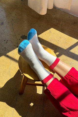 The Colorblock Girlfriend Sock