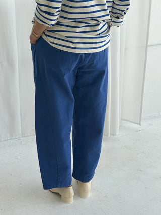 Arc Cotton Pant in Azul
