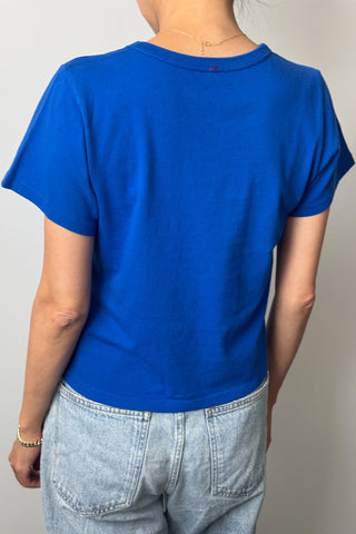 Little Boy Tee in Cobalt