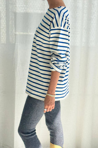 Marseille Top in Blue Stripe