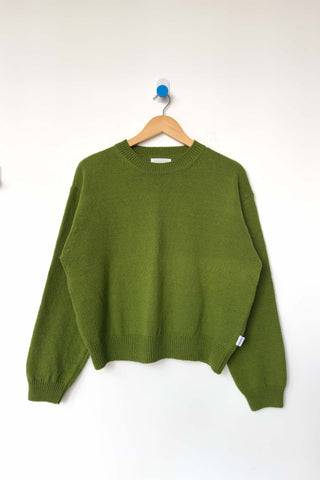 Milo Cotton Sweater in Avocado