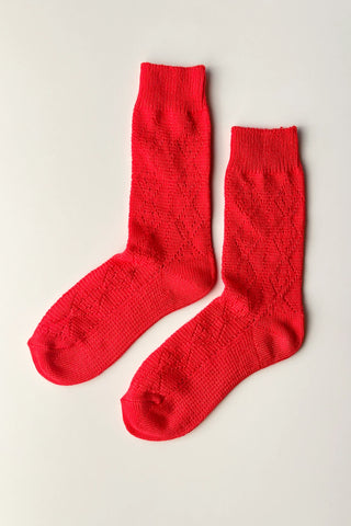 Modal Eyelet Sock