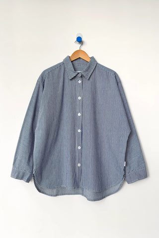 Owen Shirt in Blue Stripe