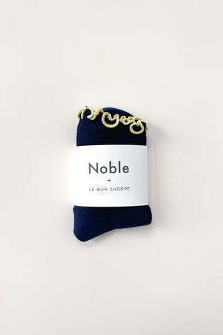 Petite Ruffle Modal Sock