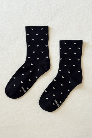 Heart Sneaker Sock