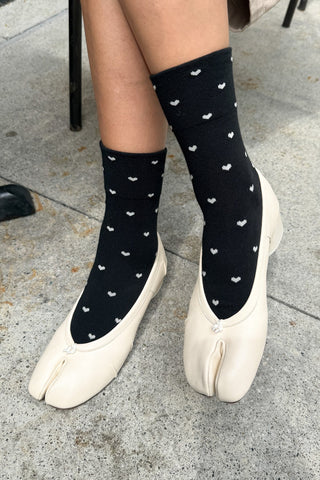 Heart Sneaker Sock