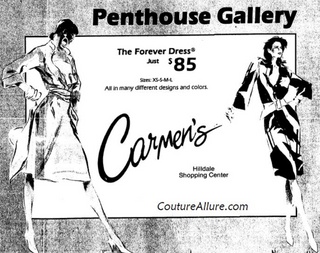 Catherine Ogust Dark Jewel Tone Forever Dress