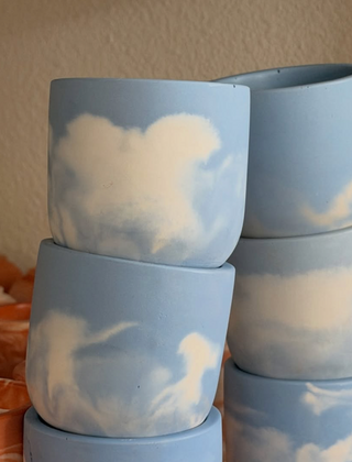 Minty Cedar Cloud Candle
