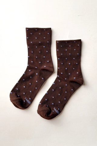 Polka Dot Sneaker Sock