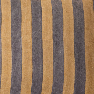 Maris Linen Tote in Mustard Denim