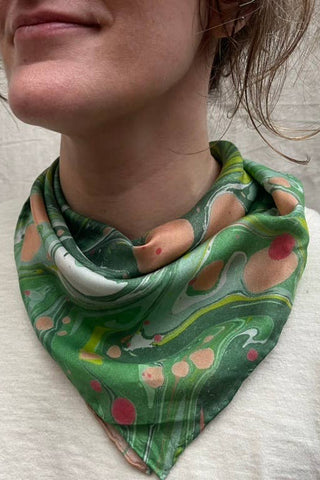 Garden Party Silk Bandana