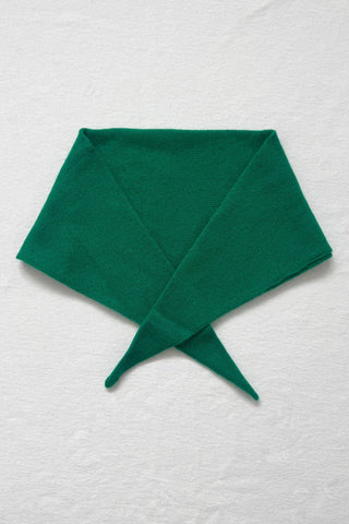 Cashmere Bandana in Kelly Green