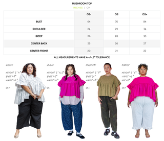 Mushroom Linen Top in Celery