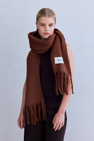 The Stockholm Scarf in Sepia