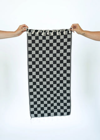 Check Turkish Hand Towel
