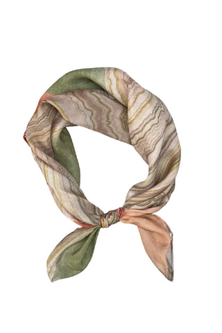 Golden Hour Silk Bandana 