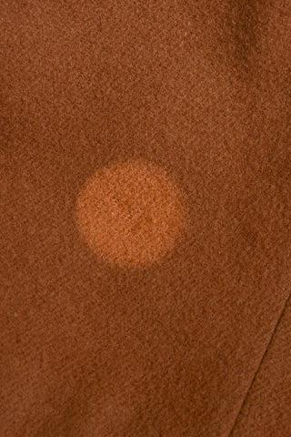 Cinnamon Wool Fringe Shawl Jacket