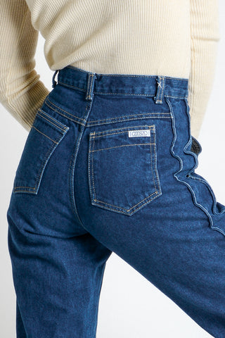 80s Zena Side Seam Hi Rise Jeans ~ 25W