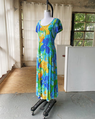 Vibrant JamsWorld Painted Floral Maxi